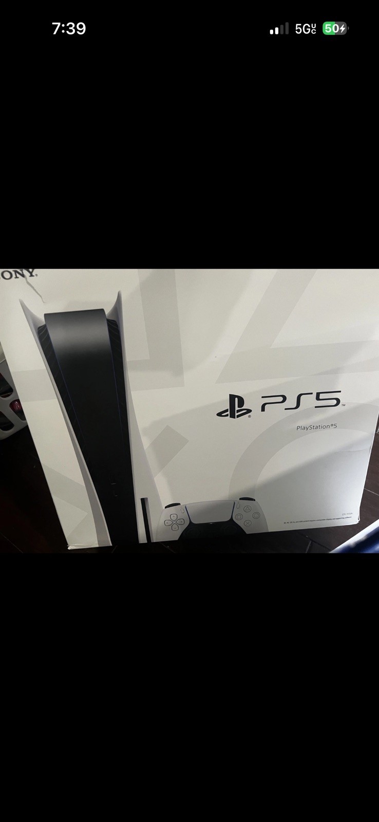 SONY Playstation 5 DISC CONSOLE PS5 Launch Edition NEW