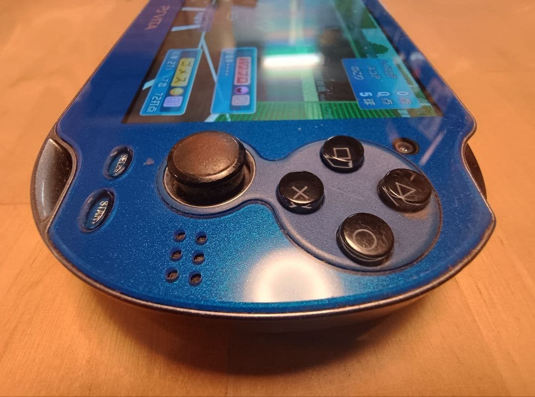 SONY PS Vita PCH-1000 Console Sapphire Blue Tested