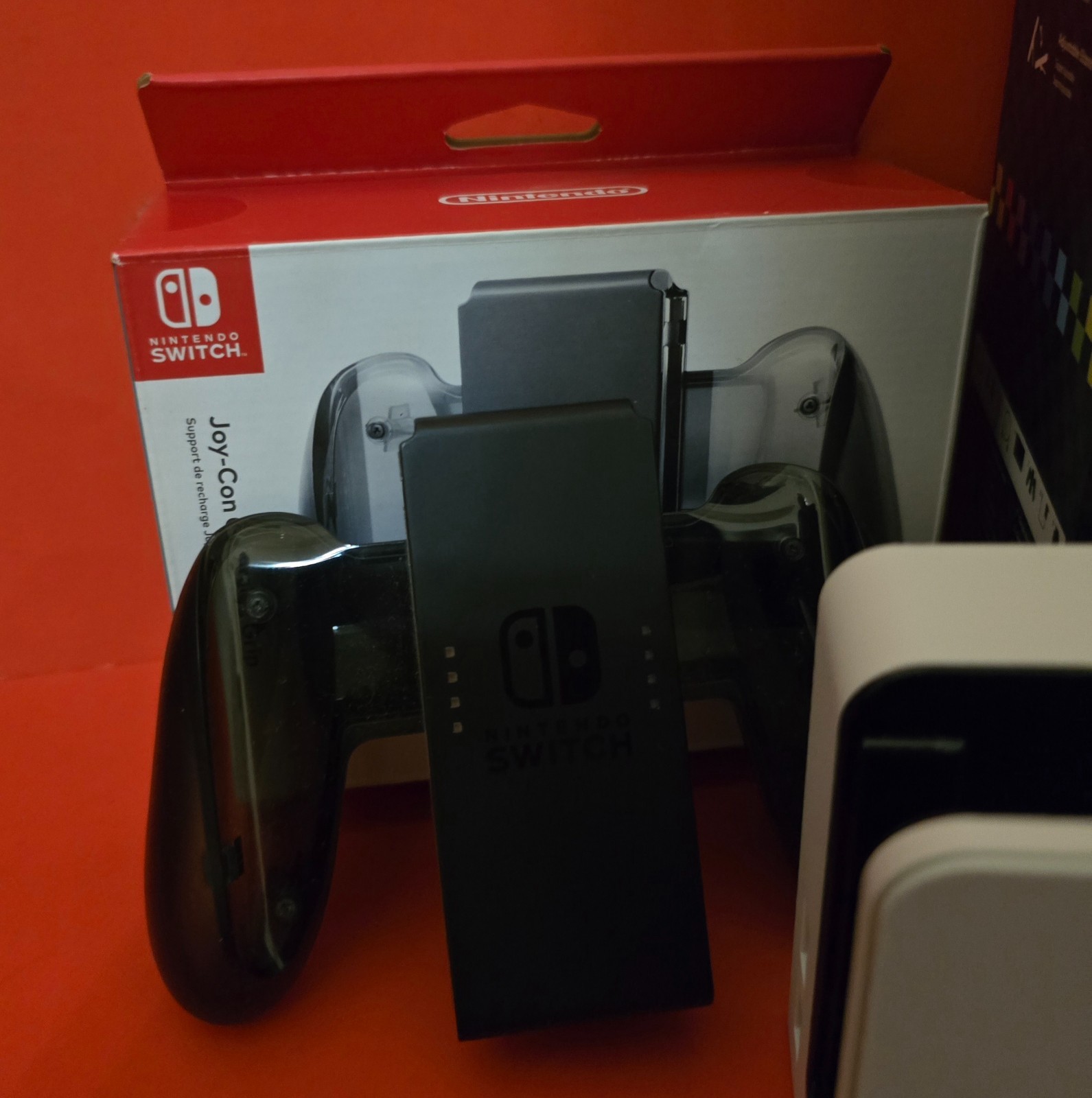 Nintendo Switch OLED Handheld Console White (64GB) Bundle w/Case, SD Card *READ
