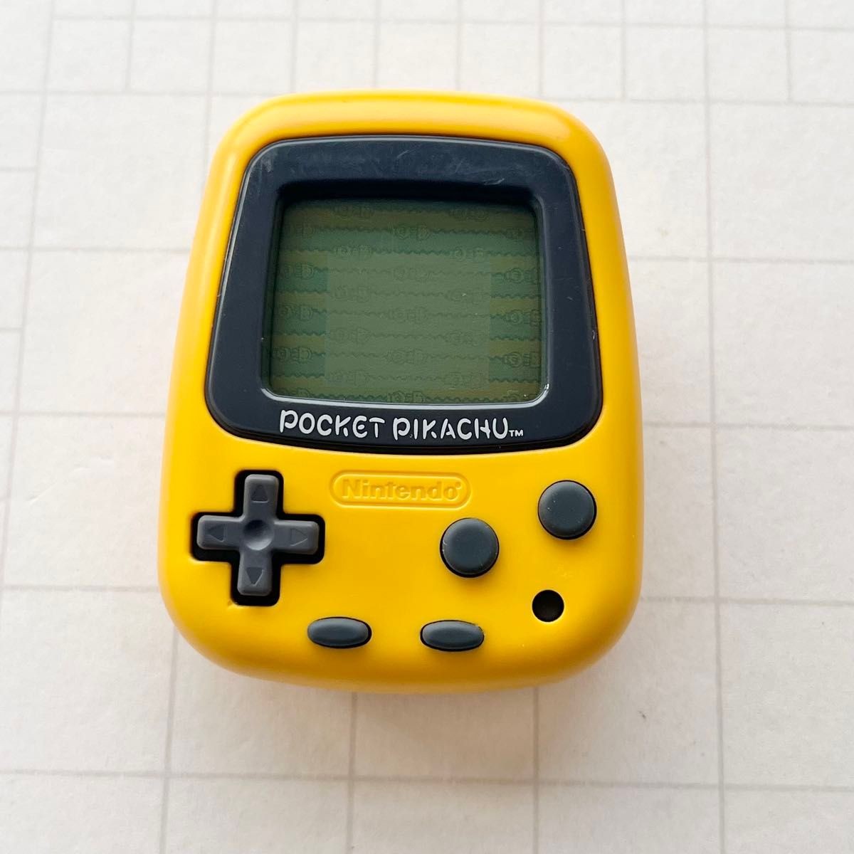 Nintendo Pocket Pikachu Yellow MPG-001 Pedometer Tested Working Cleaned Japan
