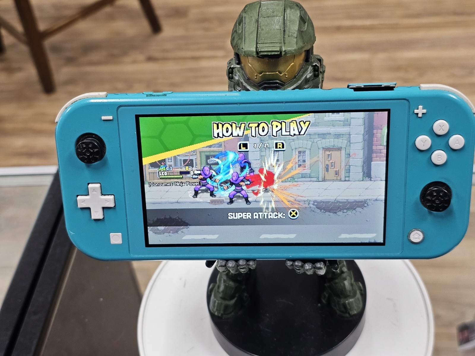 Nintendo Switch Lite Handheld Console Turquoise Blue READ DESCRIPTION