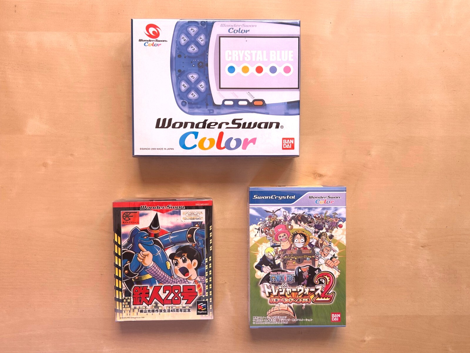 Wonderswan Color Console New Sealed with Two New Games – SEALED JAP