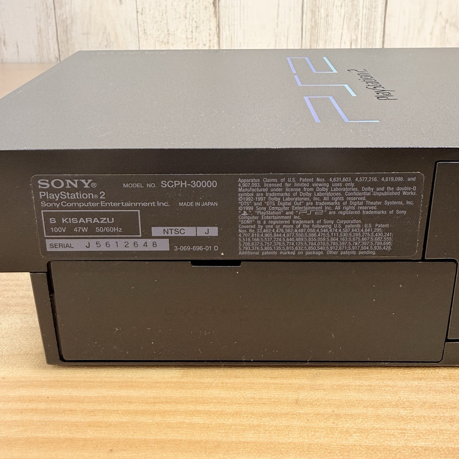 Sony PS2 SCPH-30000 Console Box Controller Cable Set Japan Used