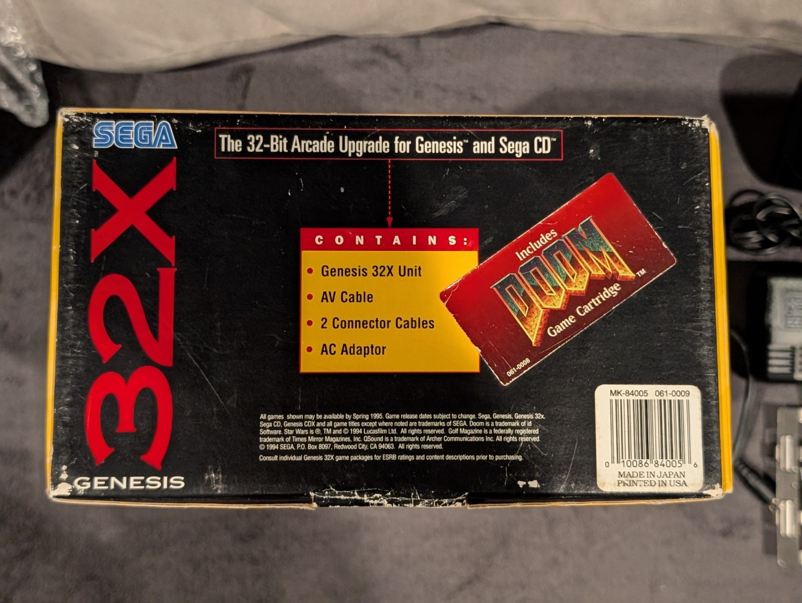 Sega Genesis 32x Video Console – (MK-84000A), Complete, Great Condition. Working