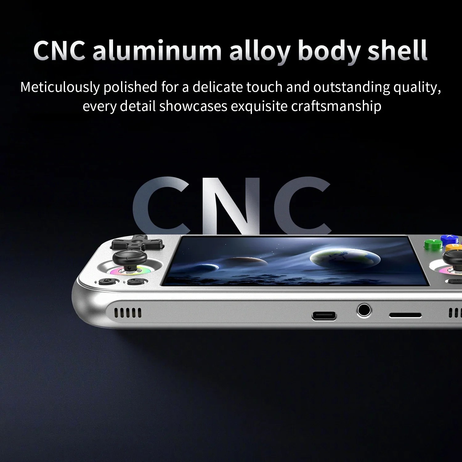 ANBERNIC RG477M Metal 4.7″ Android 14 Retro Handheld Console 12GB 256GB WiFi6 UK
