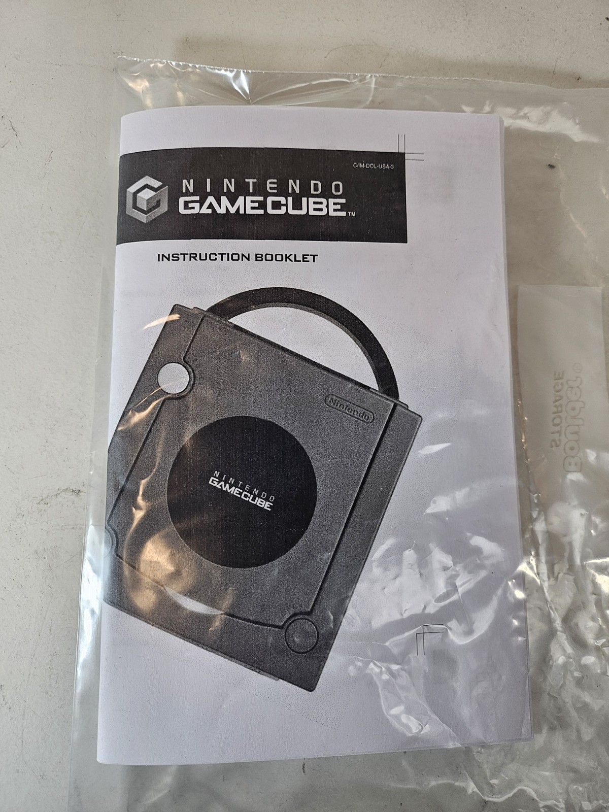Nintendo Blk GameCube Video Game System DOL-001 w/ Orig Accessories 2 Controler