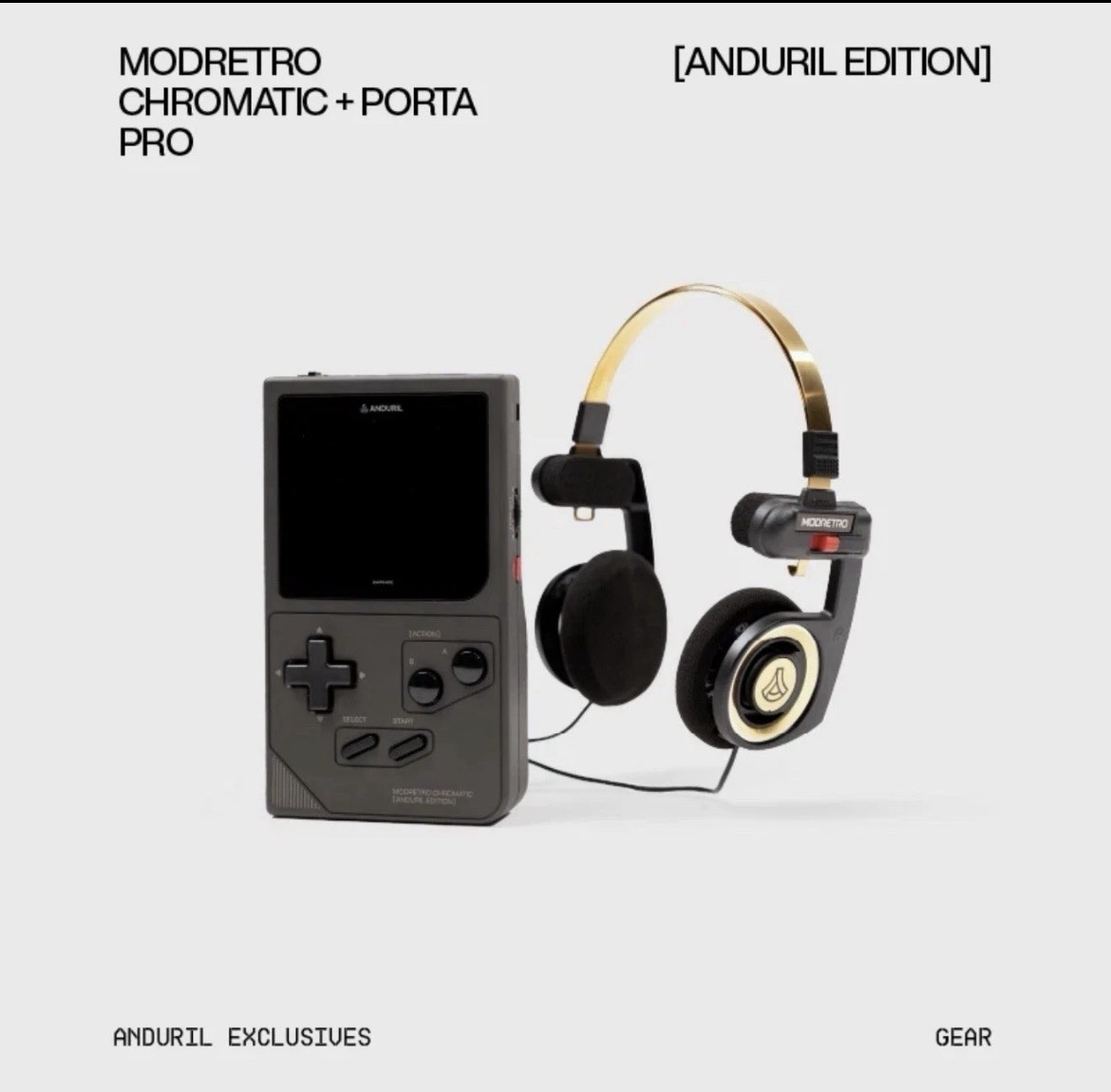 ANDURIL MODRETRO Chromatic Limited Edition + Anduril Headphones – Ready to Ship