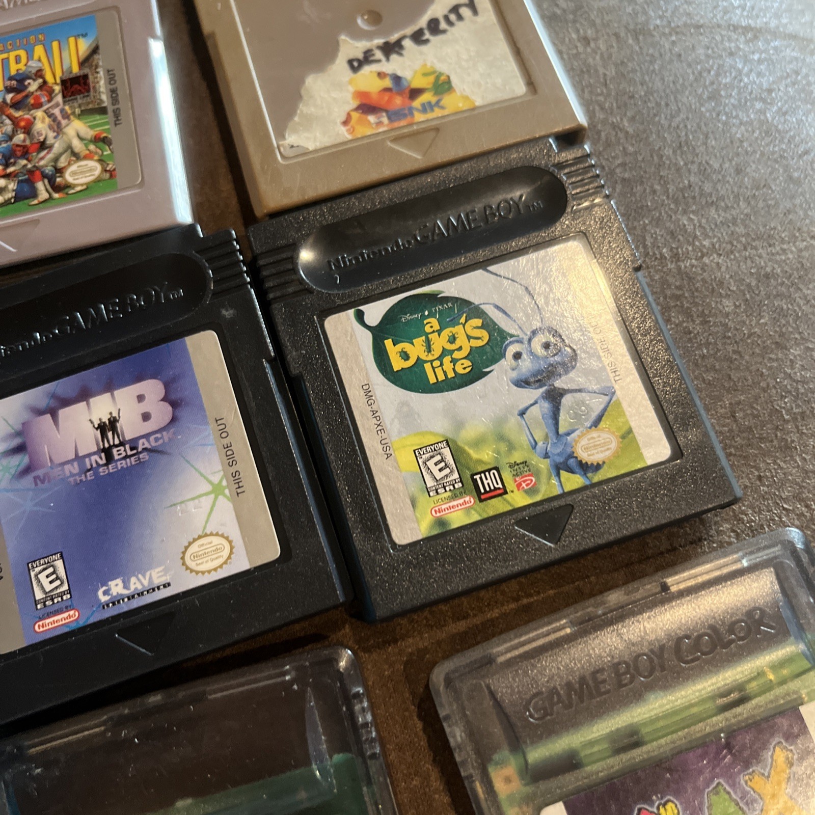 Nintendo Game Boy Color Handheld Game Console – Teal With 7 Games READ