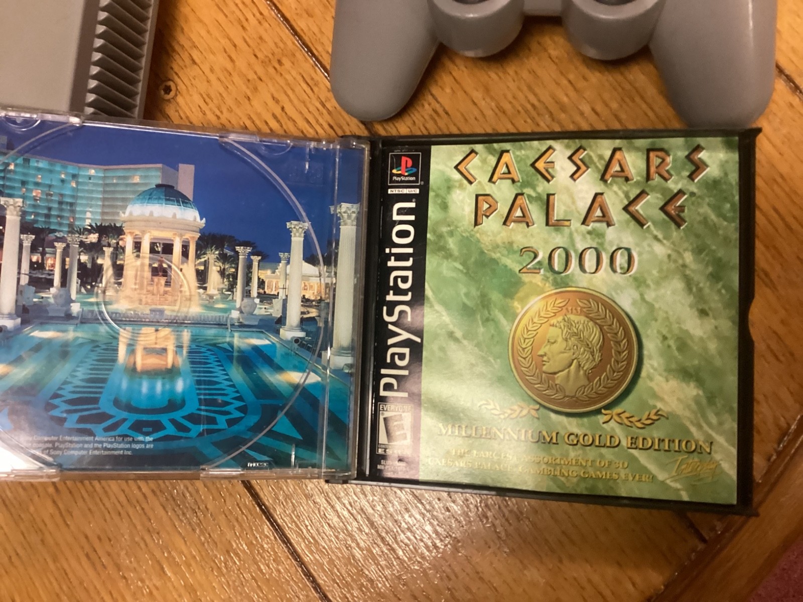 PlayStation 1 Console SCPH-9001 System Bundle Tested in Video Memory Card Game