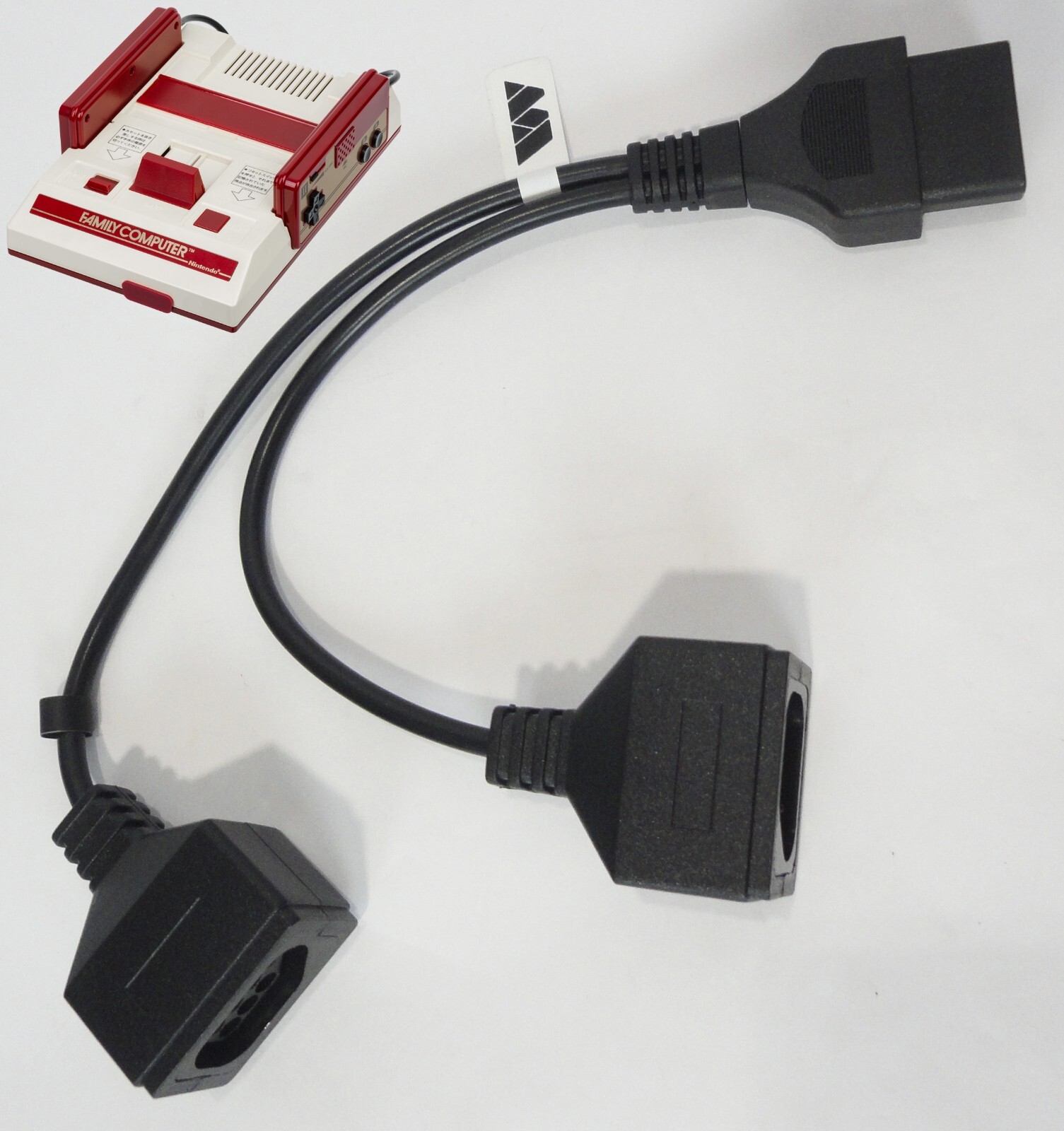 2x NES controller to Famicom expansion port adapter cable by MiSTerAddons