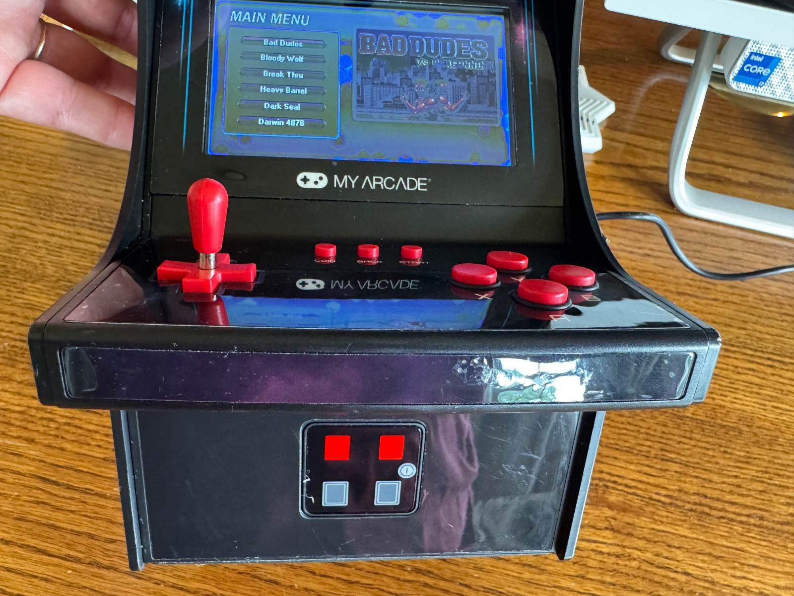 My Arcade Data East Classics Mini Player 10″ Inch Mini Arcade Machine Cabinet