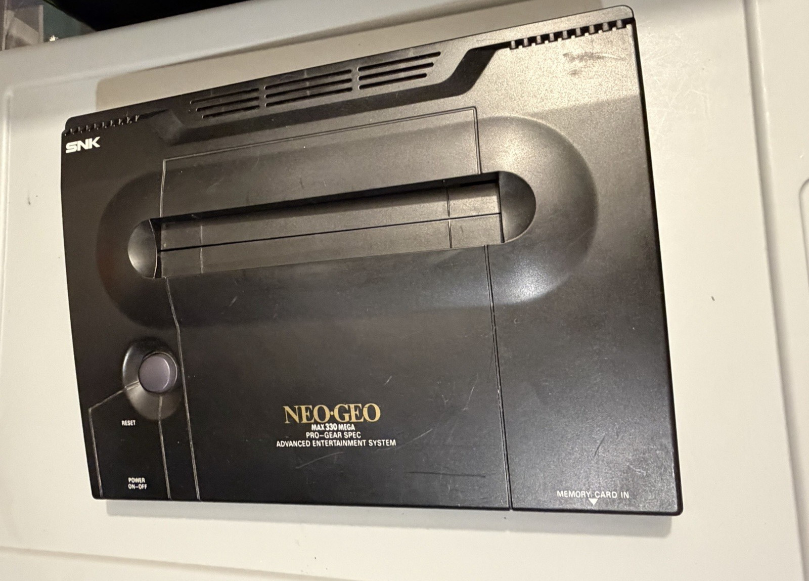 Neo Geo AES US Gold System Console SNK Please Read Low Serial