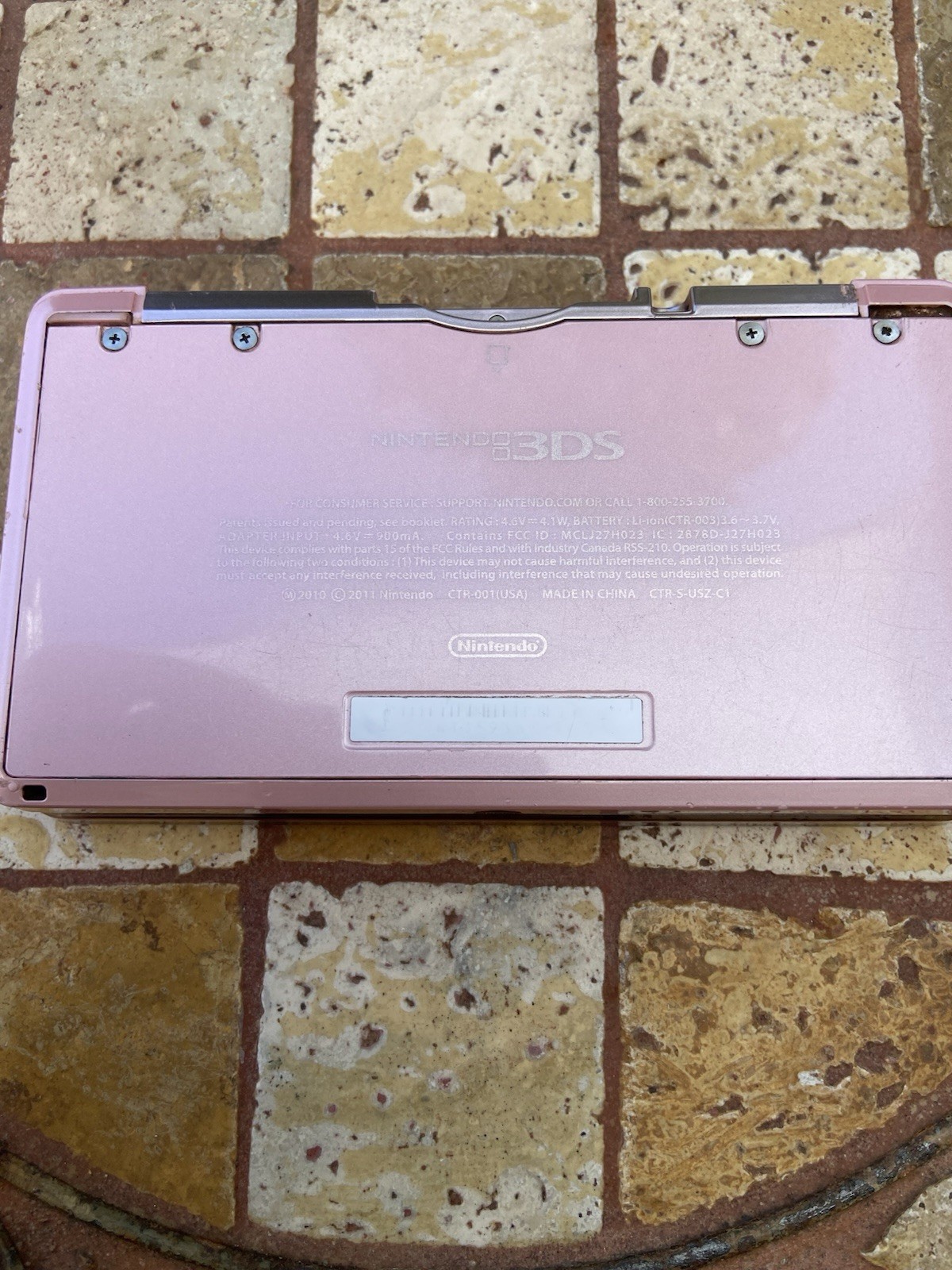 Nintendo 3DS Pink & DS Lite Bundle 19 Games Mario Kart DS & 7 Tested AS-IS