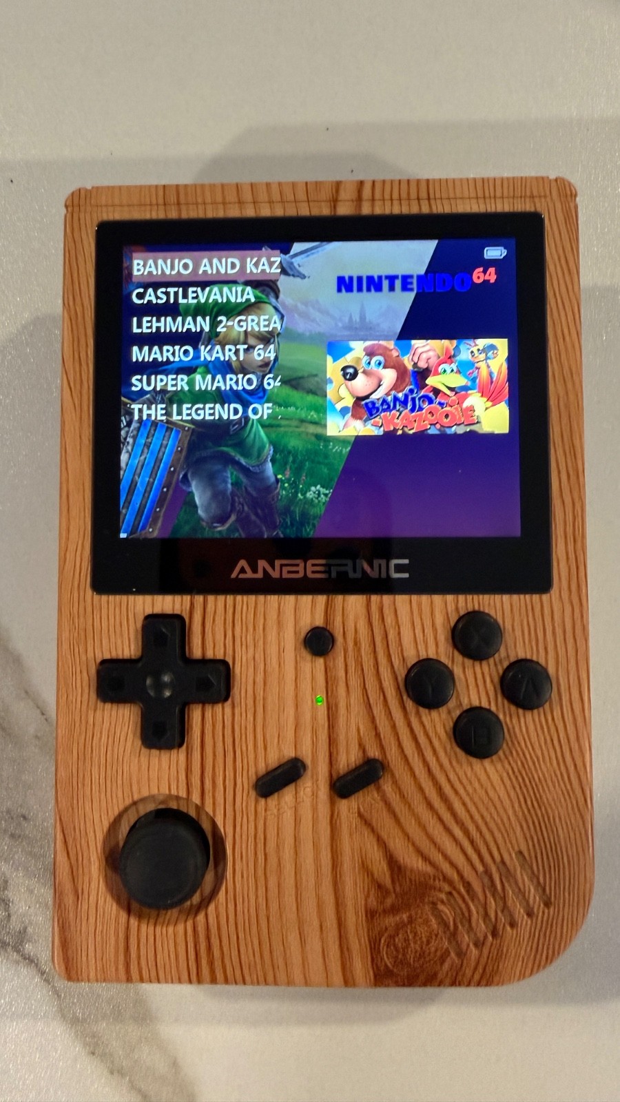 Anbernic RG 351 V w 64 GB card