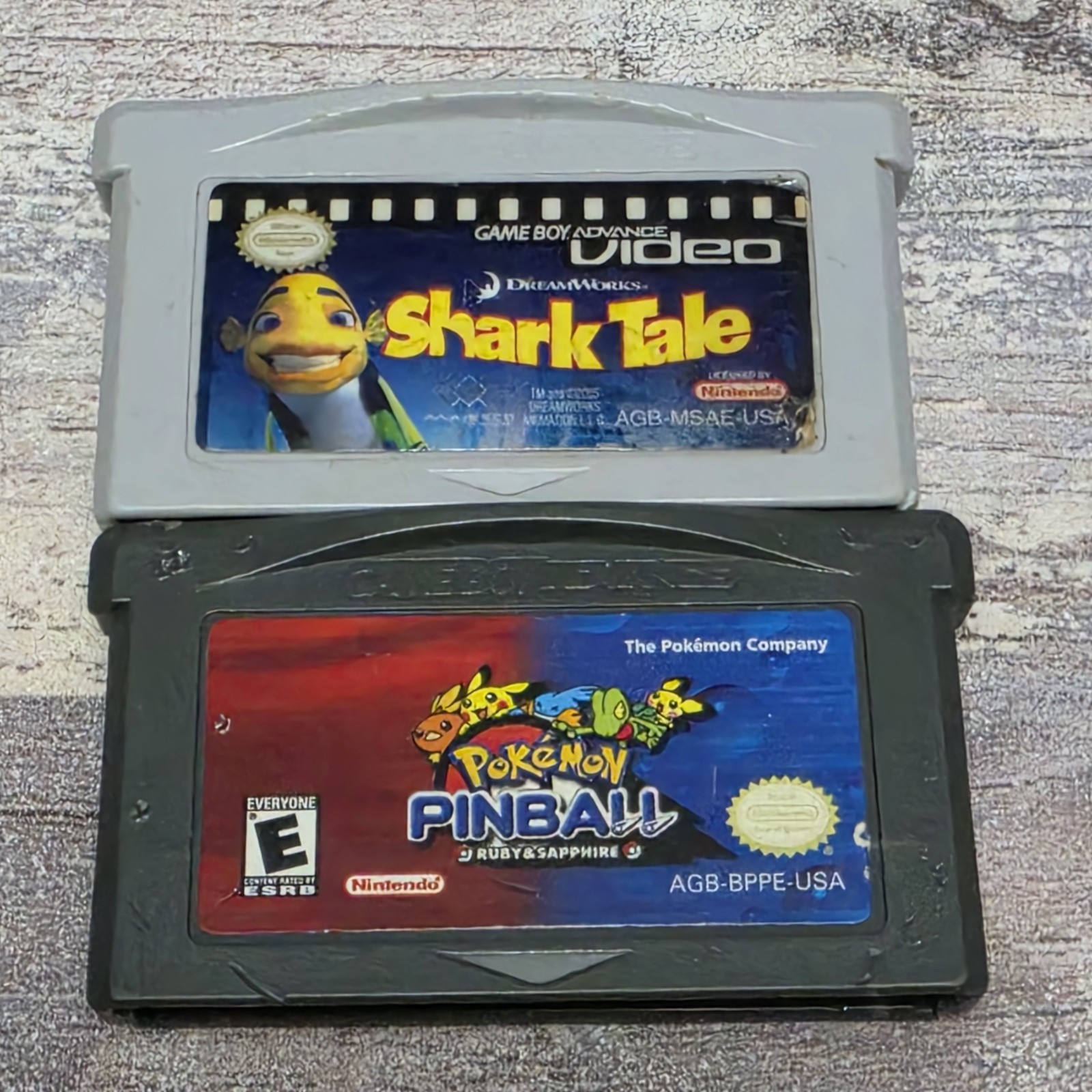 Nintendo GBA SP Console Cobalt Blue AGS 001 Bundle Games – Pokemon Pinball
