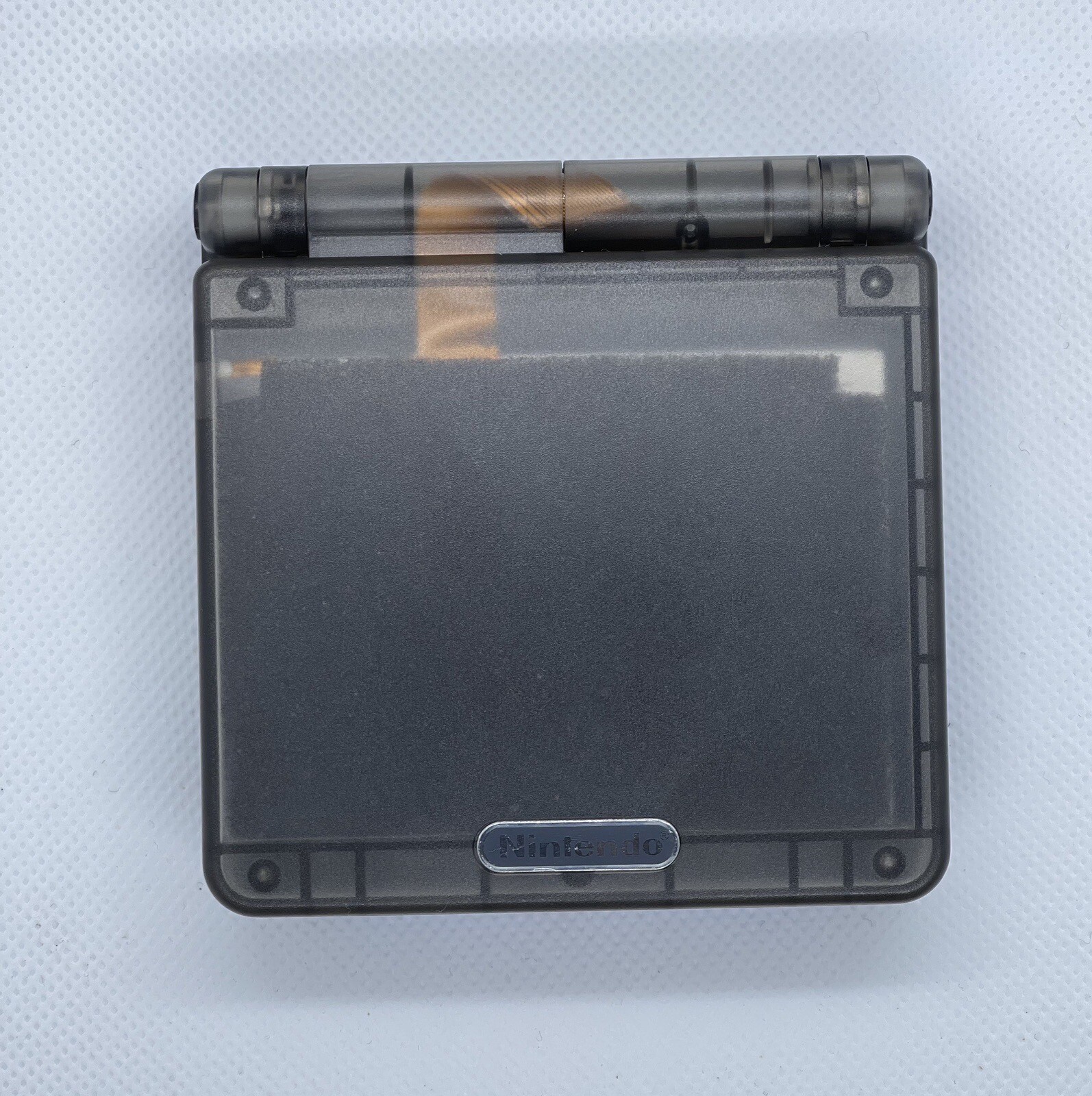 Translucent Black GBA SP Retro :IPS V2 Backlit, USB-C Mod, 10-Level Brightness