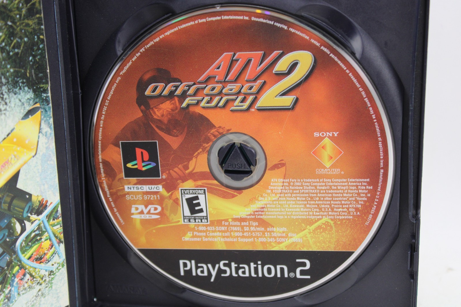 Sony PlayStation 2 PS2 System Combo Pack CIB w/ ATV 2 Online 50001/N EX