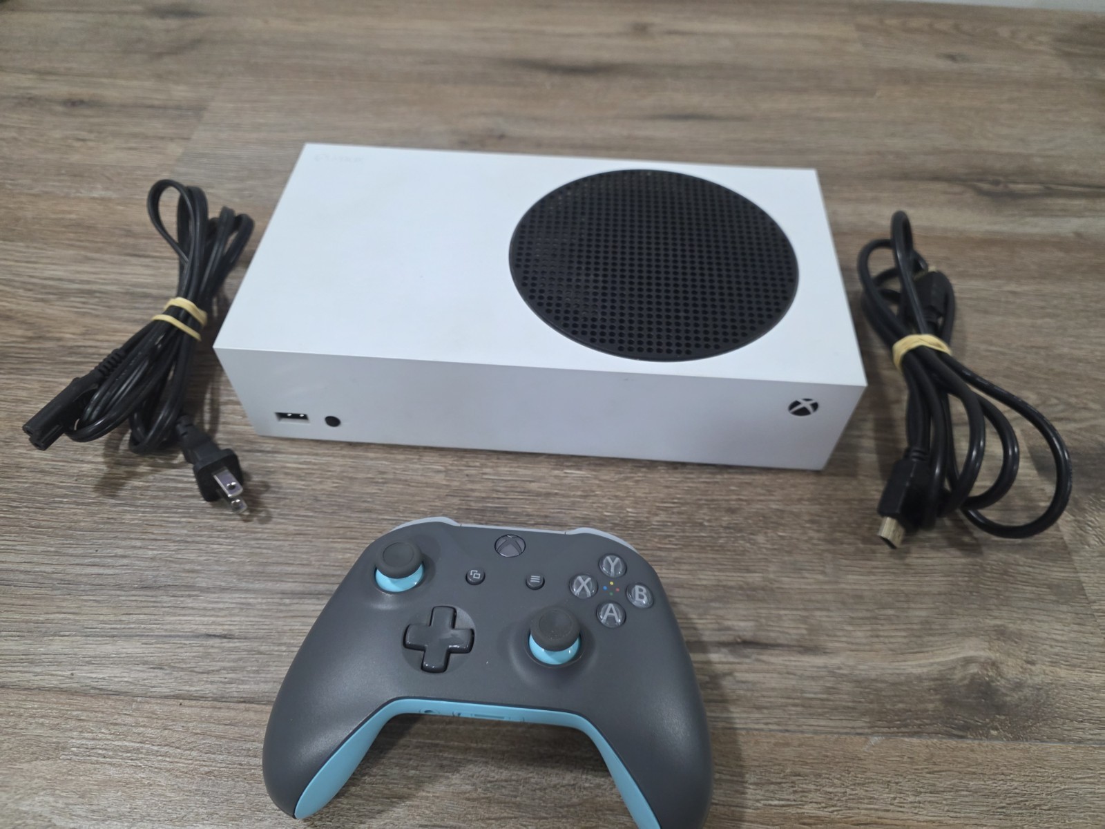 Xbox Series S 512GB Console With Blue/gray Controller Tested Works Great