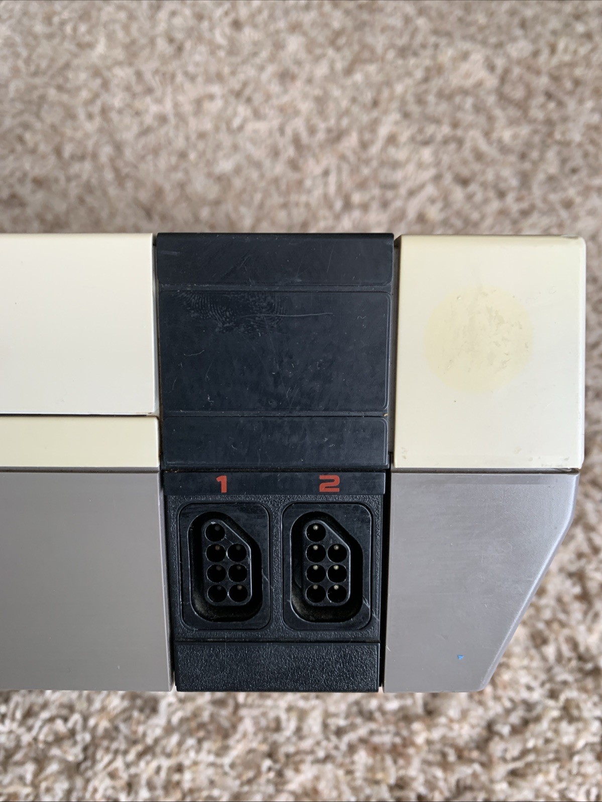 Original Nintendo NES Console w/ Super Mario Duck Hunt Game ONLY! Works – READ!
