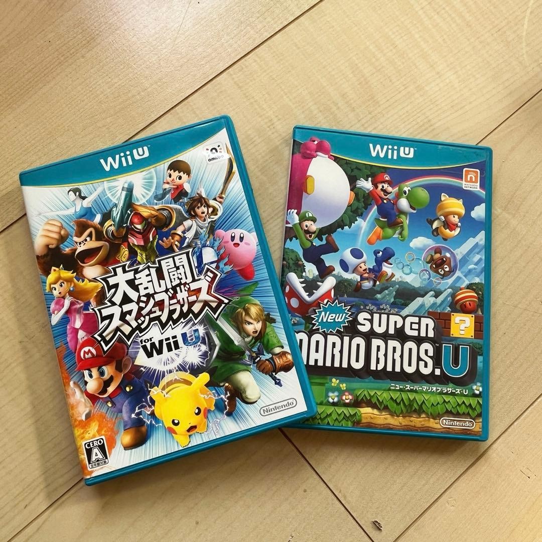 Wii U BASIC Console Set (8GB White) with 2 Game Software Included