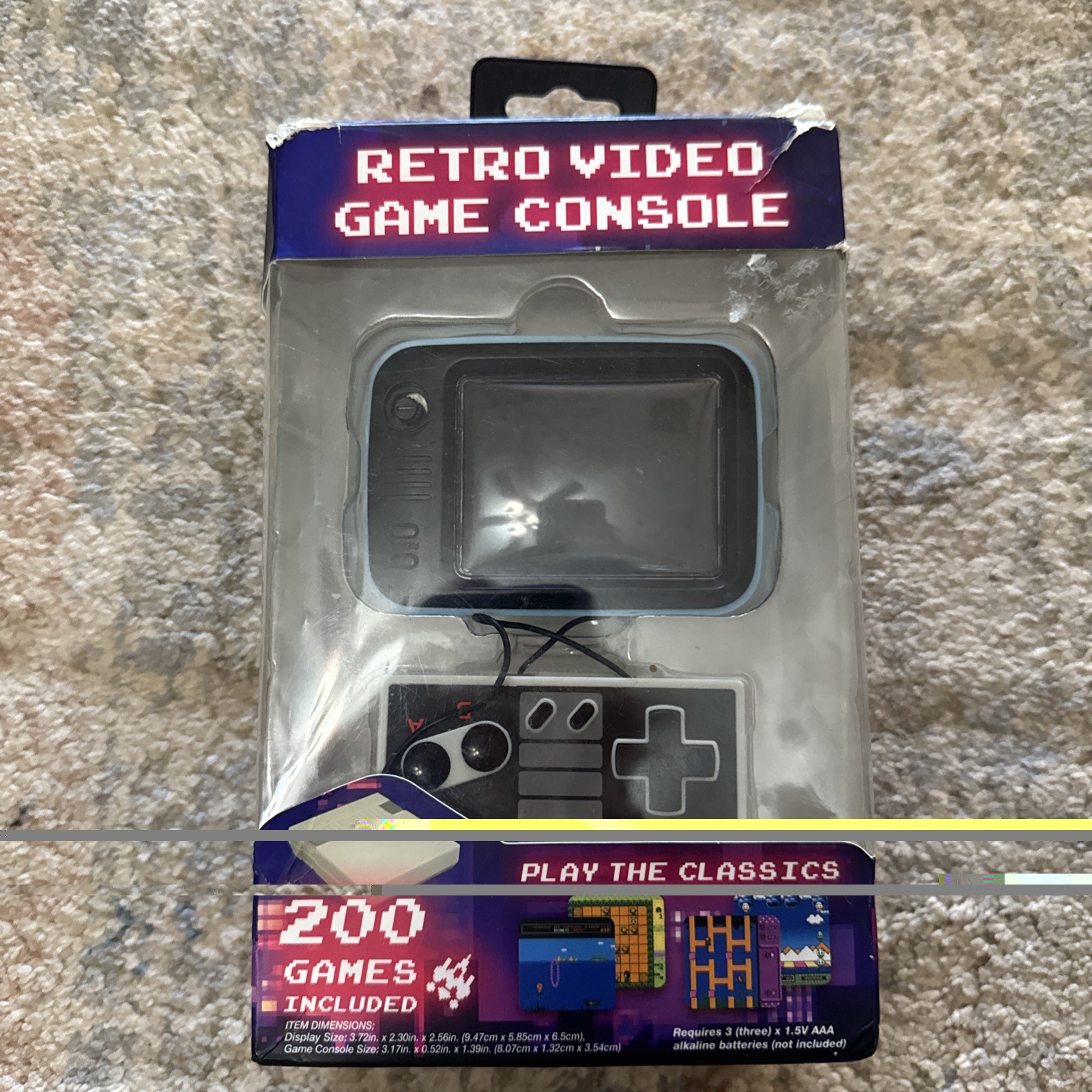 Vivitar Retro Mini Video Game Console 200 Games Included Brand New