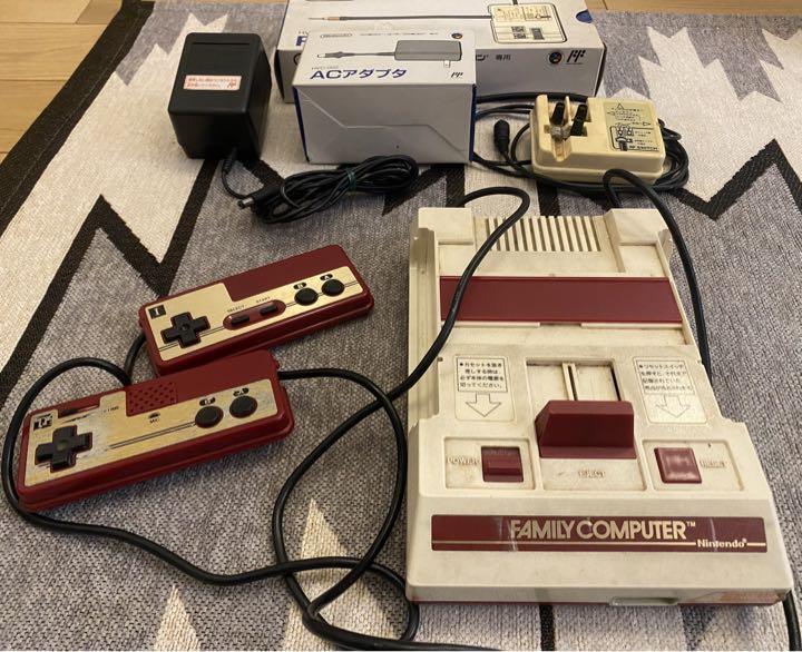 Nintendo HVC-001 Famicom Cassette Type Vintage Game Consoles A868