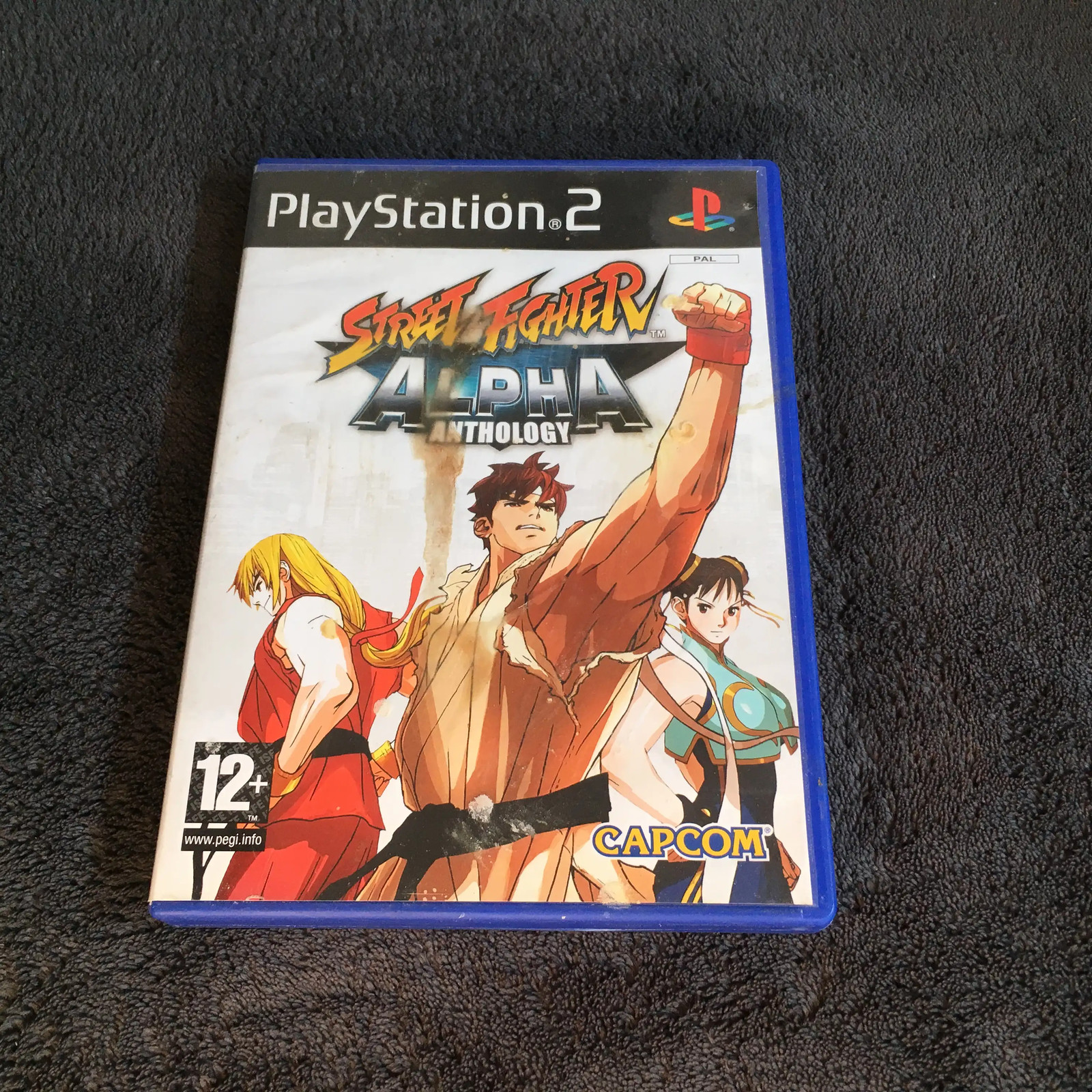 Ps2 Street Fighter Alpha Anthology Fah Very Good Condition