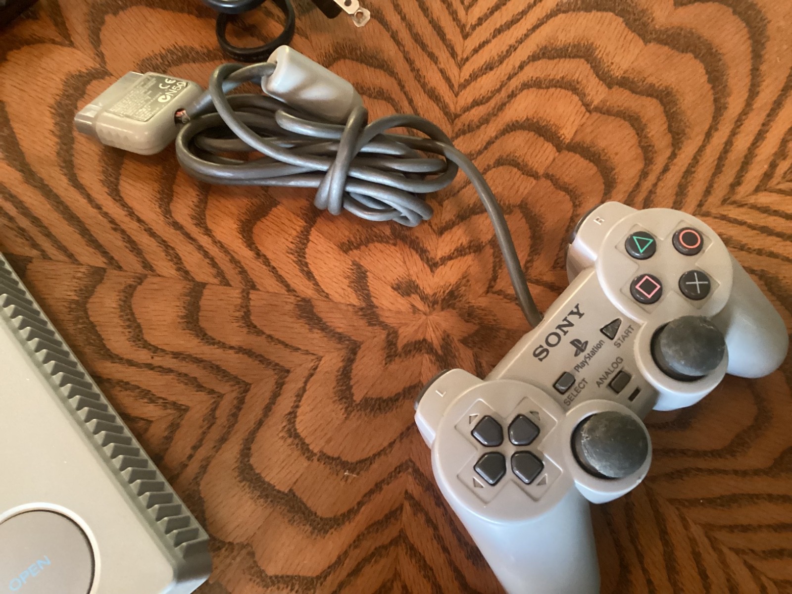 PlayStation 1 Console SCPH-9001 System Bundle Tested in Video Memory Card Game