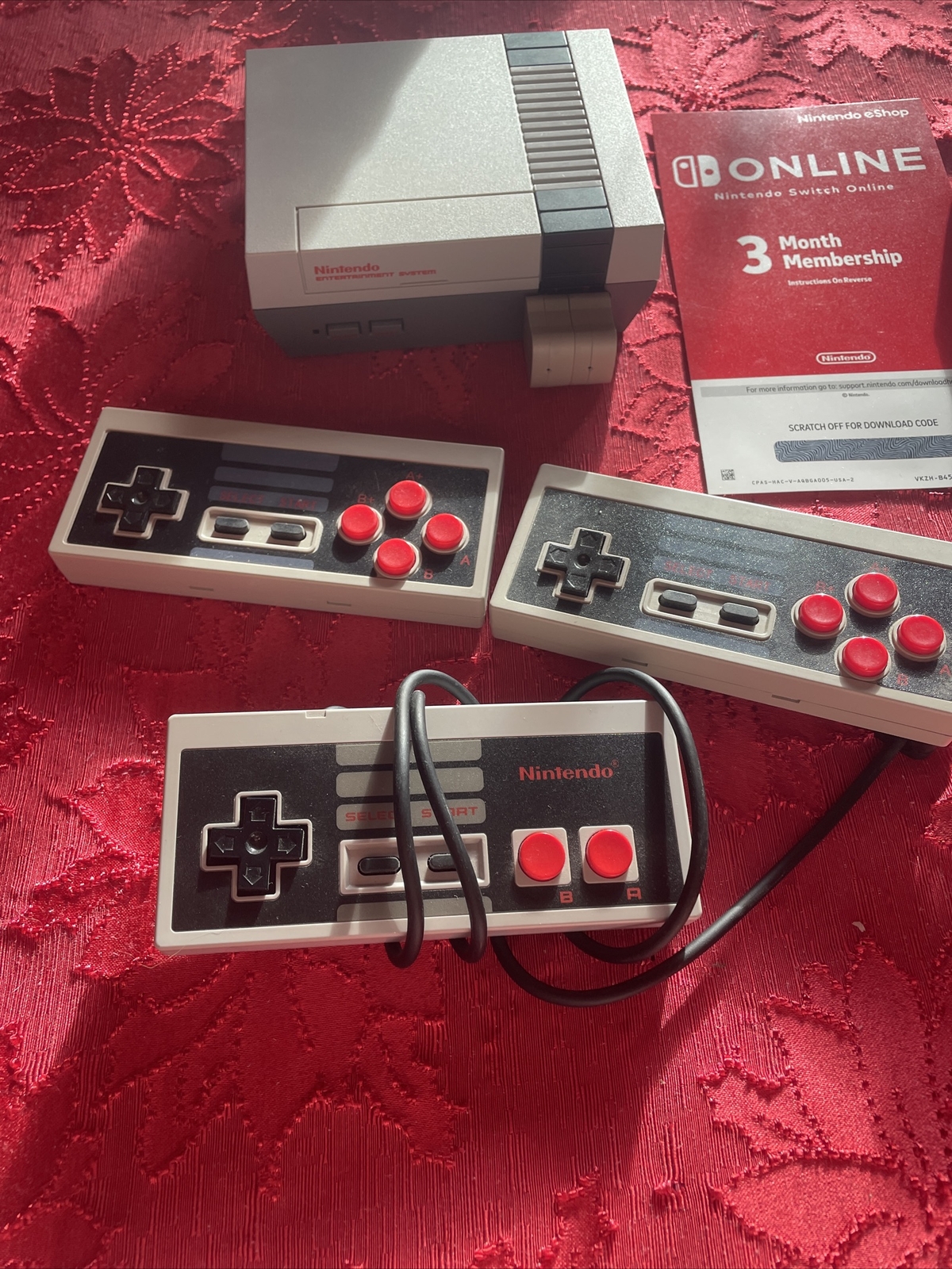 snes & NES Classic Two NES Wireless Controllers With Nintendo Online Membership