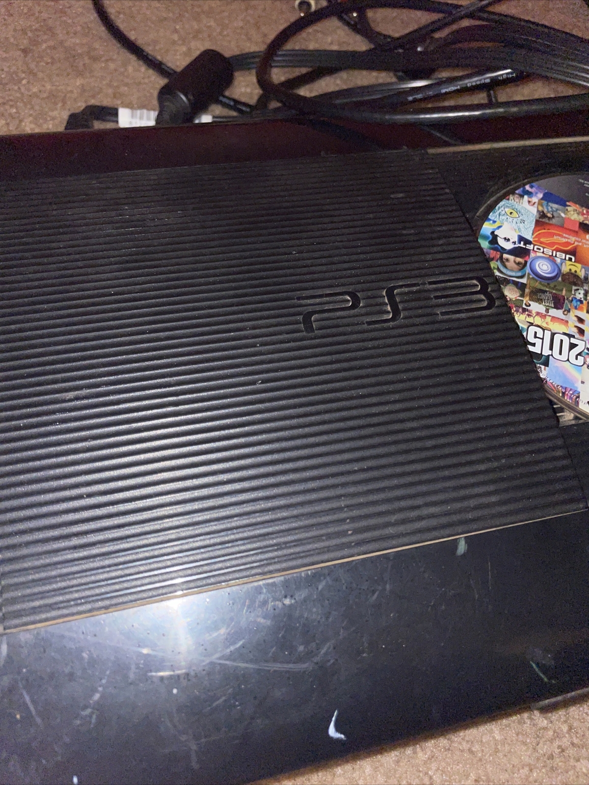 PlayStation 3 (PS3) Super Slim 250GB Black Console – CECH-4201B