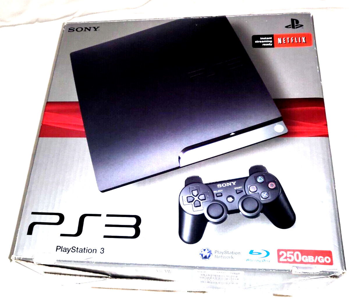 PS3 SONY PLAYSTATION 3 250GB Console! Charger Alice Madness LA Noire WITH BOX!!
