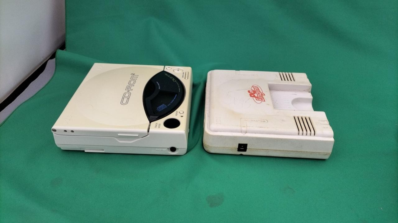 NEC PT-TG001+CDR-30A+IFU-30A PC engine+CD-ROM2