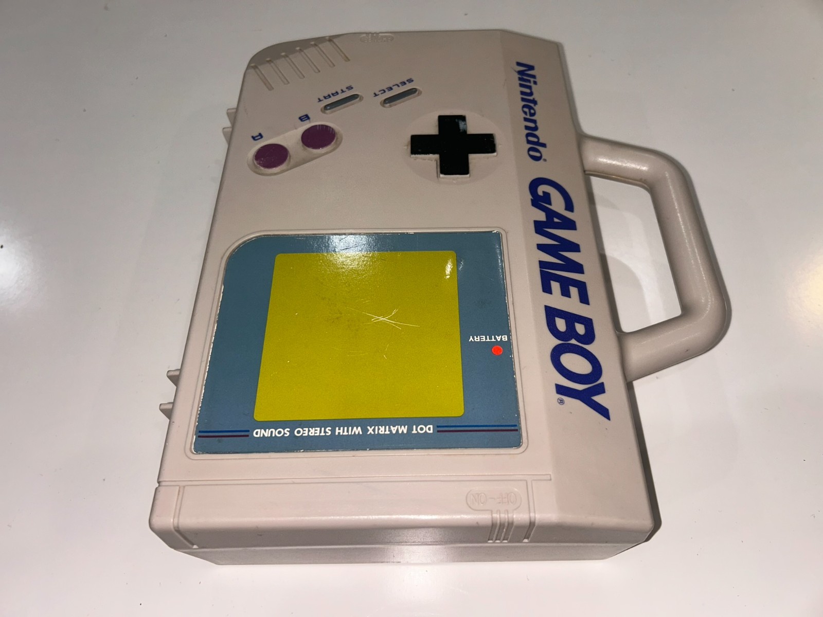 Nintendo Game Boy Hard Plastic Travel Case + Light Boy + Dead Battery Pack #2