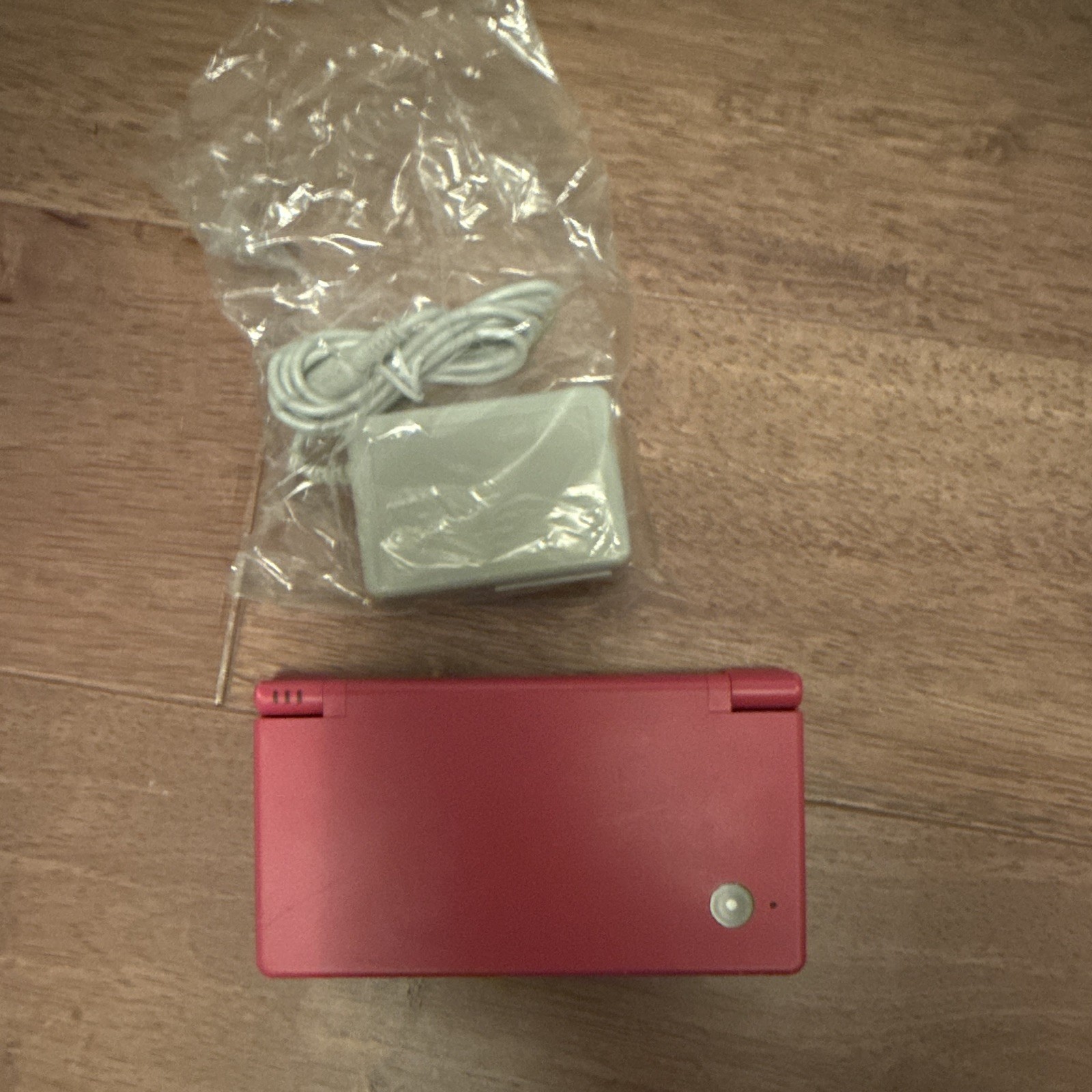 Nintendo DSi Pink Handheld Console Touchscreen w/ AC Adapter, NTSC-U/C