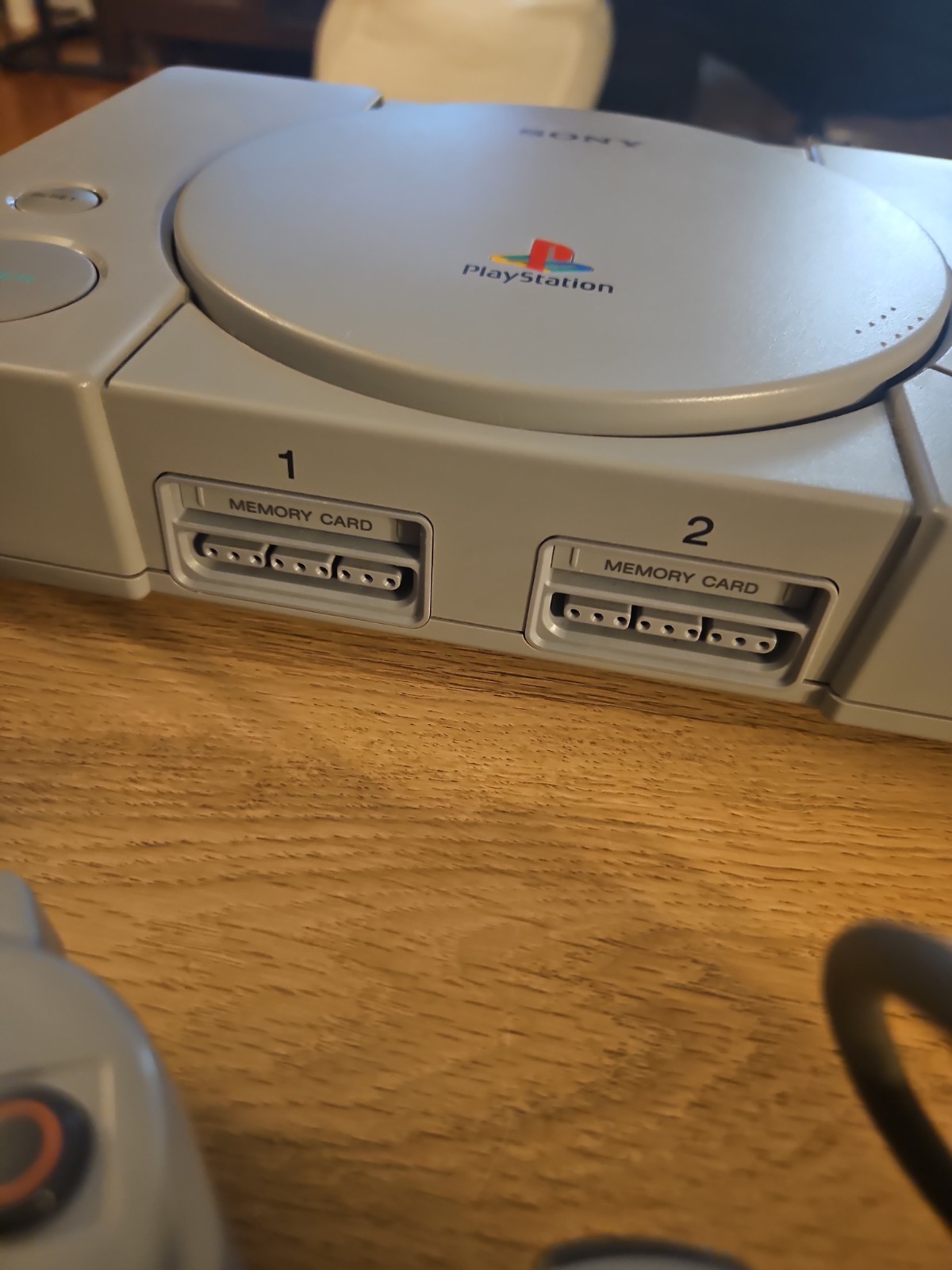 Sony PlayStation 1 SCPH-5501 Console And Two Controllers W/ Cords