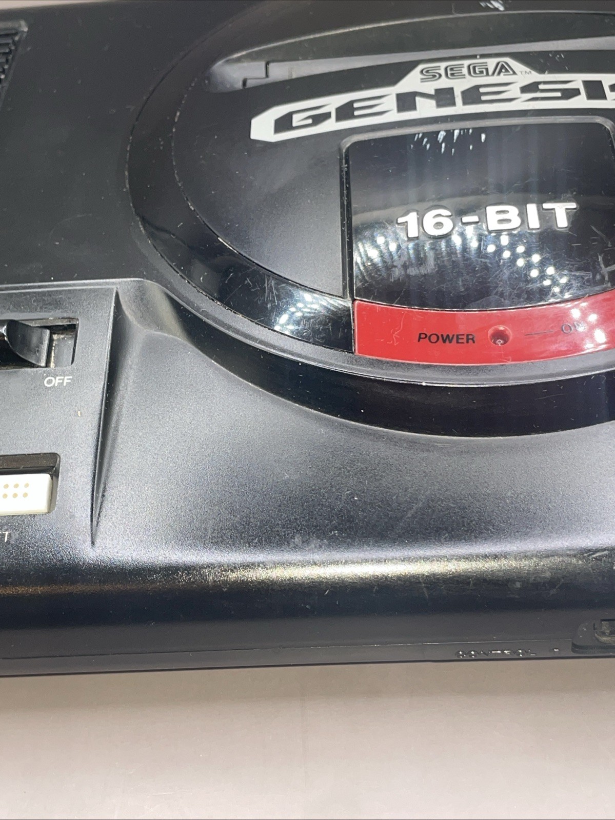 Sega Genesis Model 1 1601 Console Only Tested Headphones Jack 16 Bit