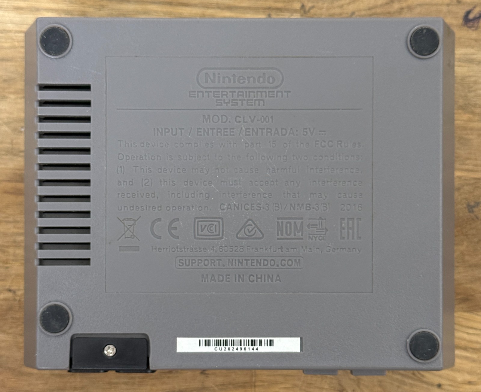 Nintendo NES Classic Edition Mini CLV-001 – Console Only