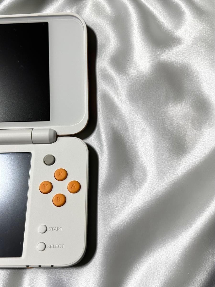 [EXC] New Nintendo 2DS XL LL White Orange Console Stylus Japanese ver w/Box