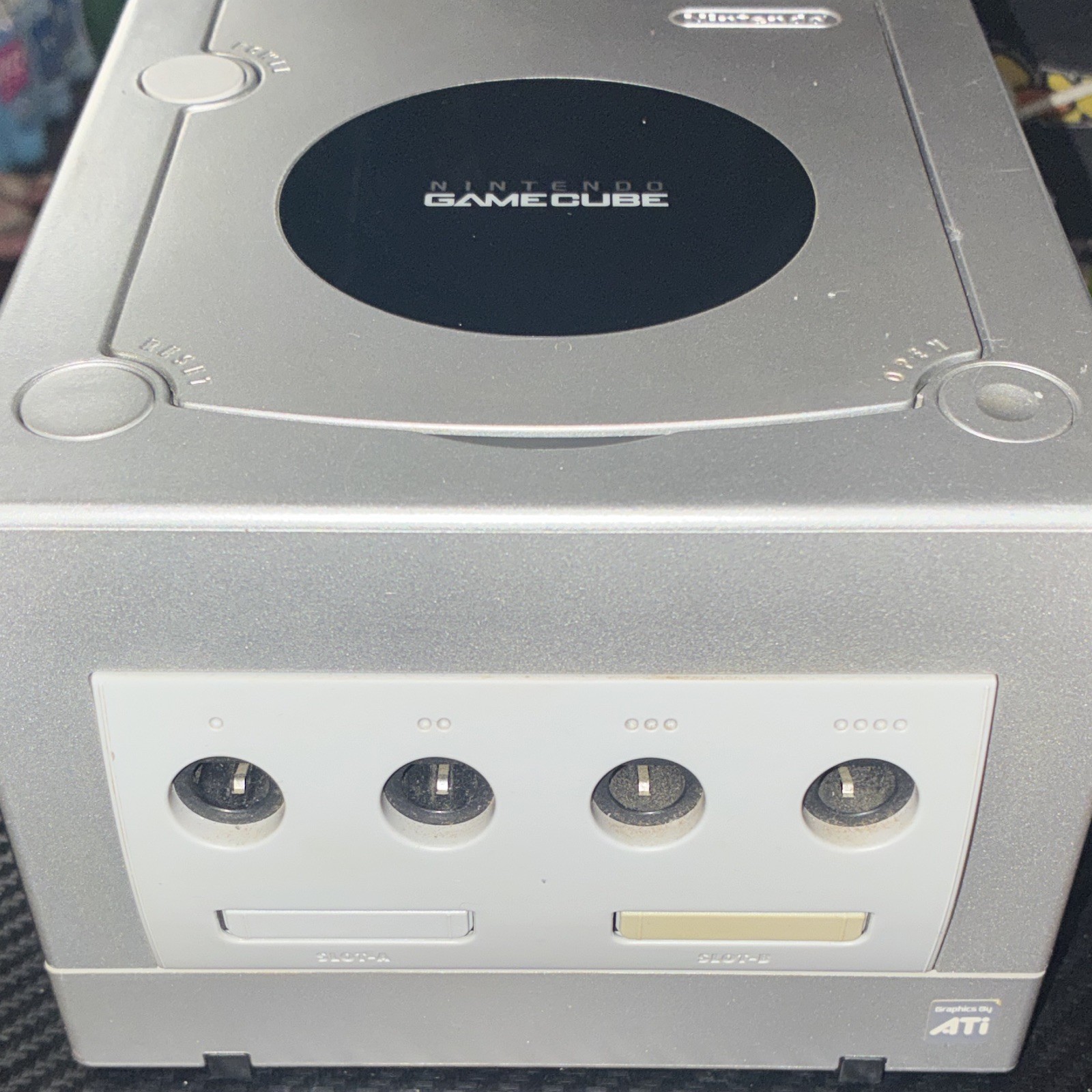 Nintendo GameCube DOL-001 Silver Console Bundle Controller Memory Card