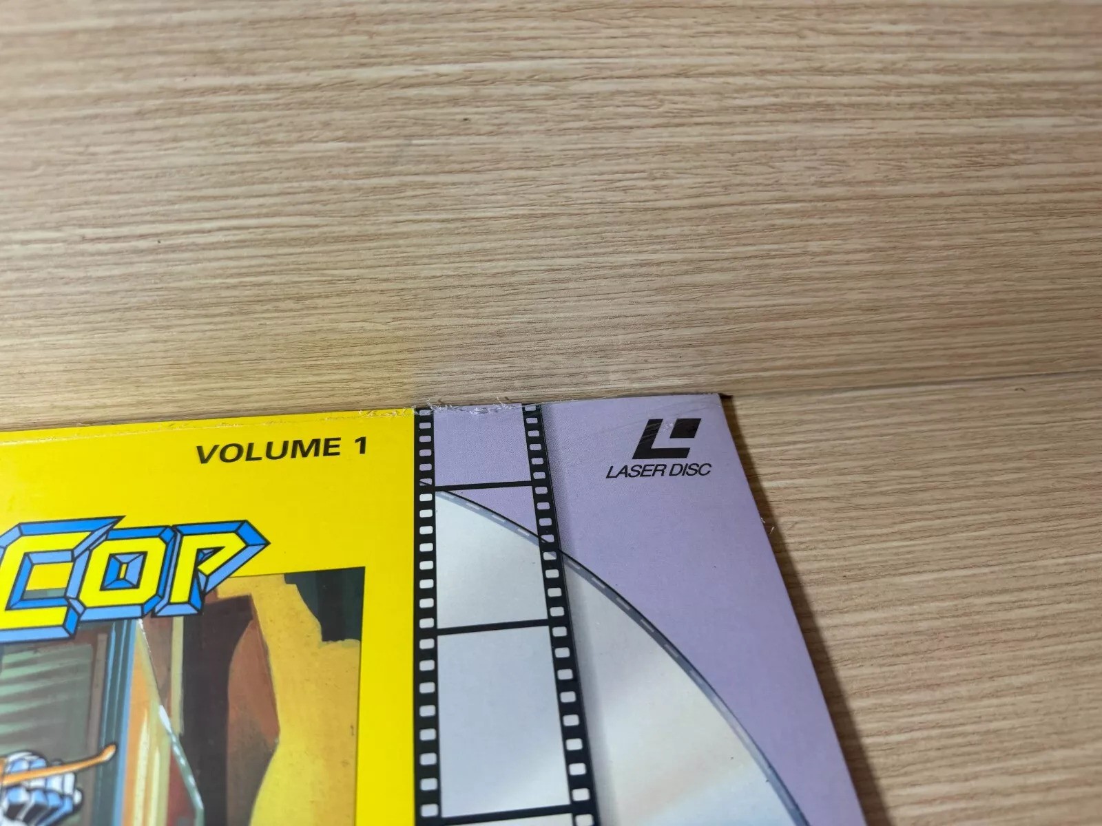 READ INFO- Robocop Animation Laser Disc LD Philips Laserdisc Spanish Italian