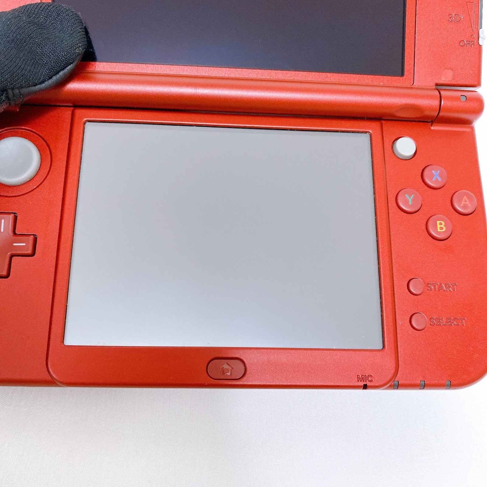 New Nintendo 3DS LL XL Metallic Red Console Stylus Japan Tested Working Rank S