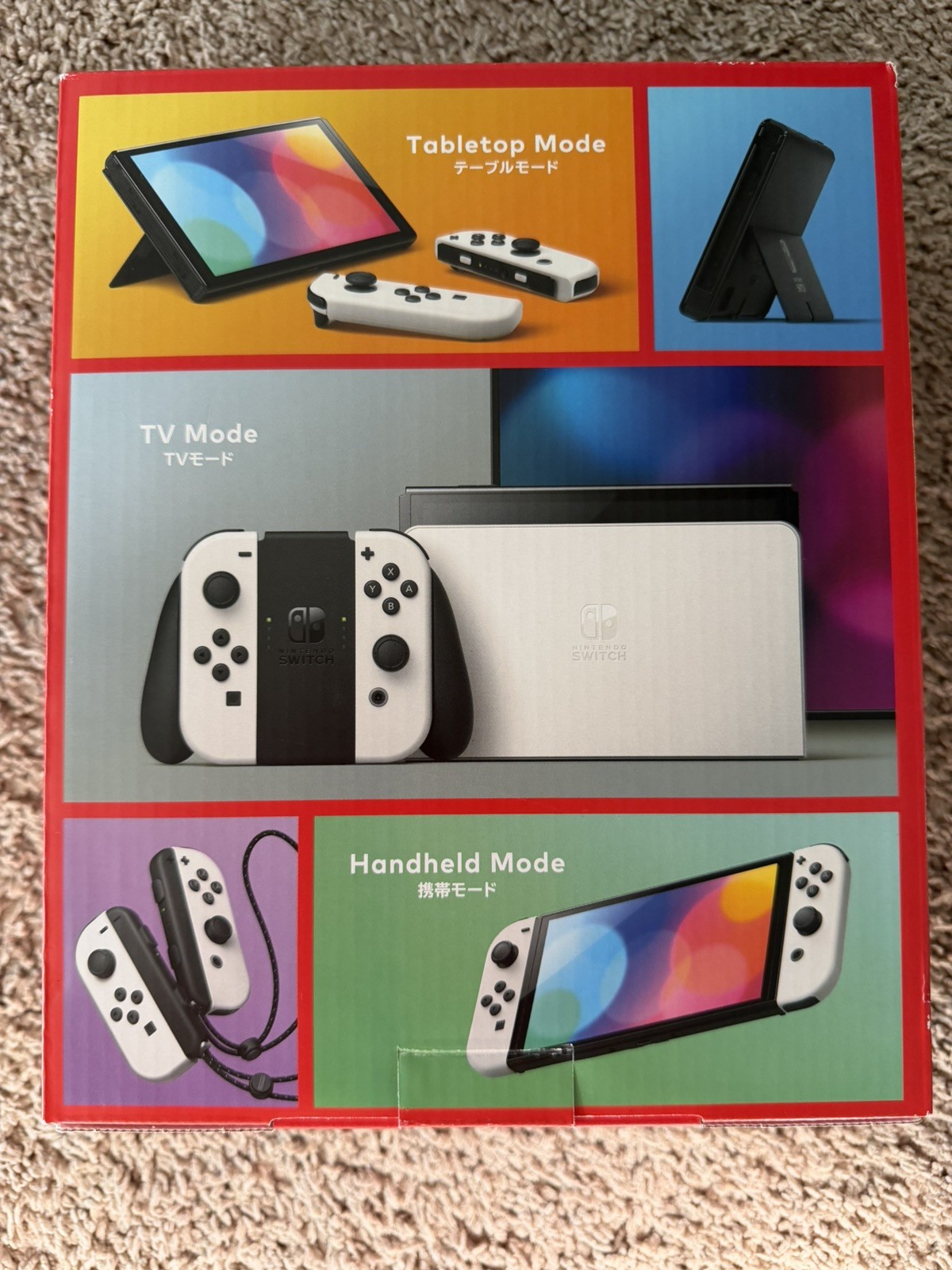 White Nintendo Switch OLED Model HEG-001 (Japanese Ver.) NEW