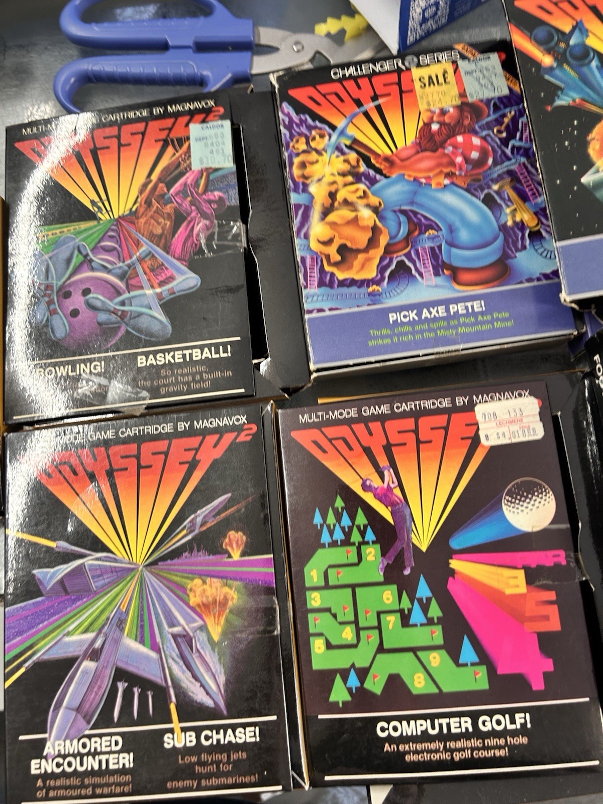 Magnavox Odyssey 2 In Box – Bundle With 13 Games Untested