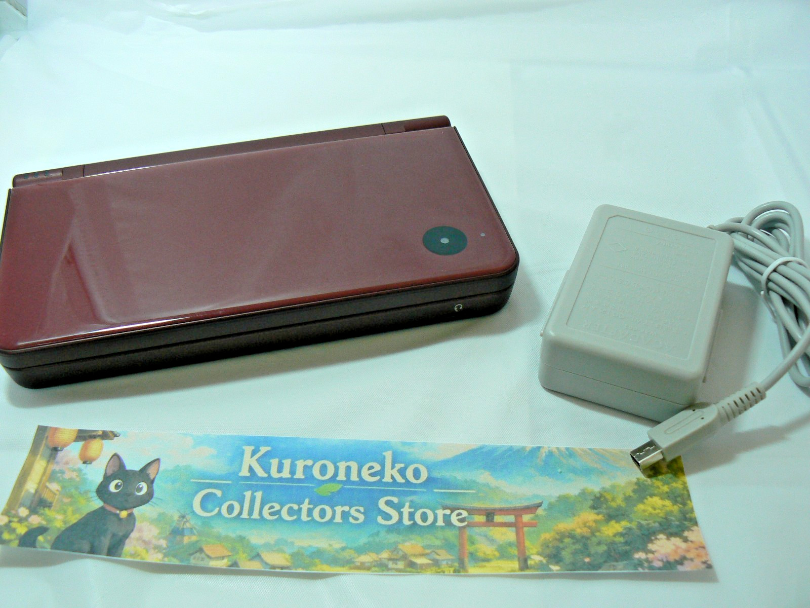 Nintendo DSi LL XL DS Burgundy Wine Red Console Used Tested NTSC-J