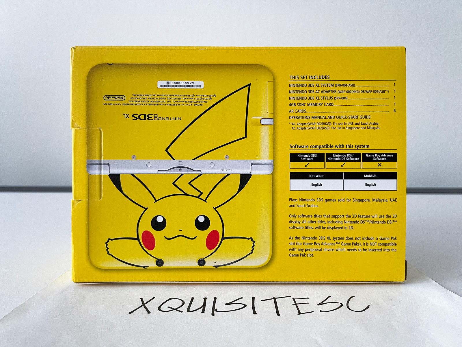 NEW SEALED Nintendo 3DS XL Pokémon Pikachu Yellow Handheld Game Console System