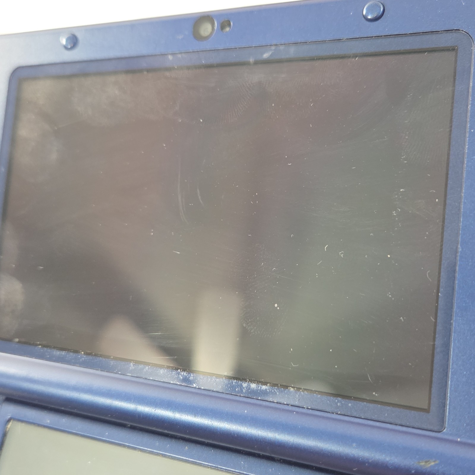 Nintendo 3DS XL Galaxy Edition Handheld System FOR PARTS OR REPAIR ONLY READ