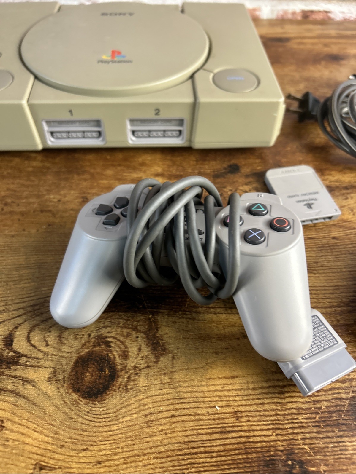 Sony PlayStation PS1 SCPH-1001 Console As Is Untested