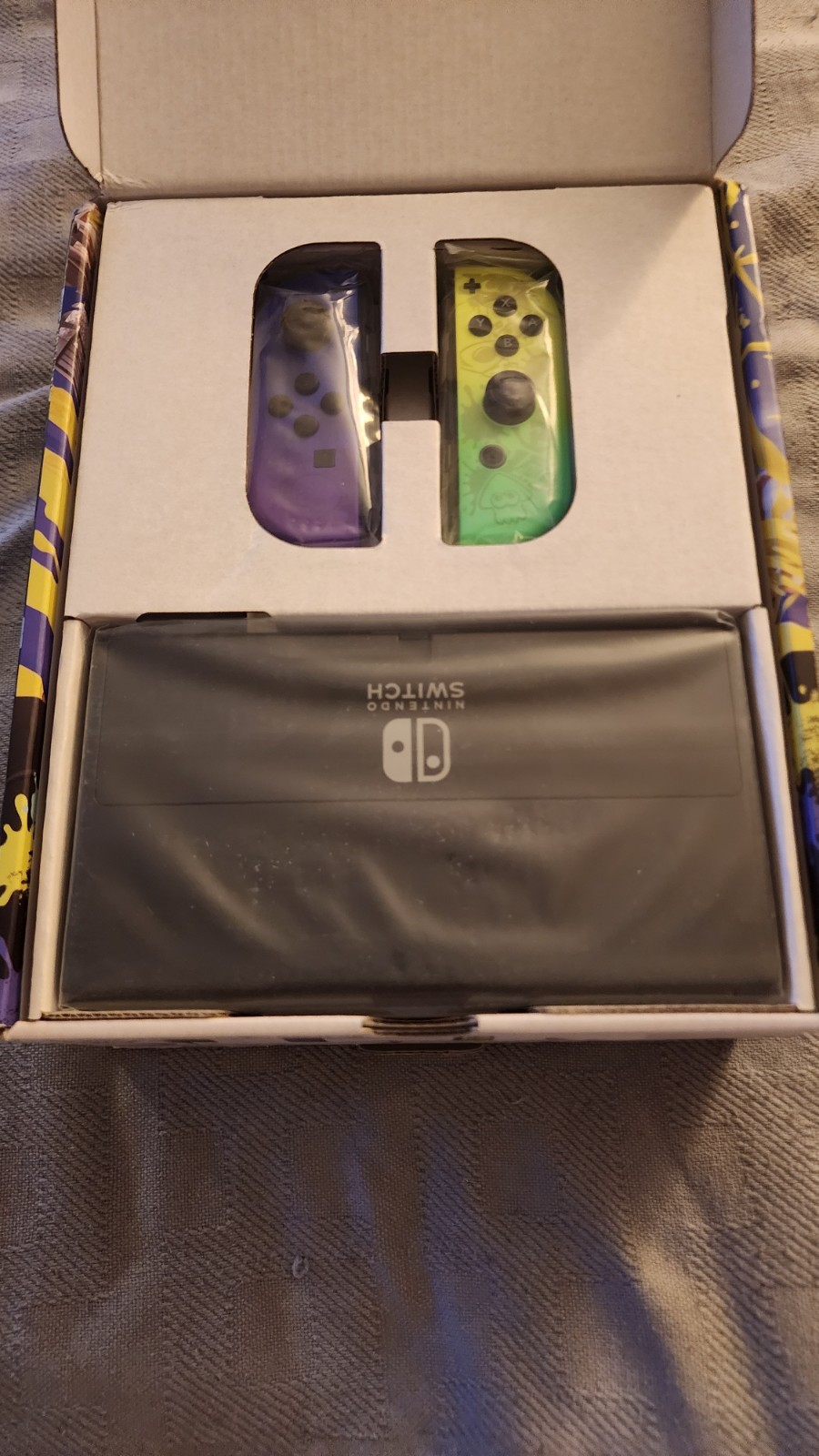 Nintendo Switch (OLED 1 Splatoon 3 Edition Video Game Console