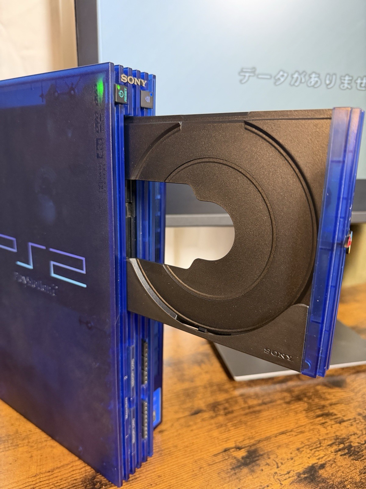 (USA SELLER) Sony PlayStation 2 Ocean Blue Console with Box