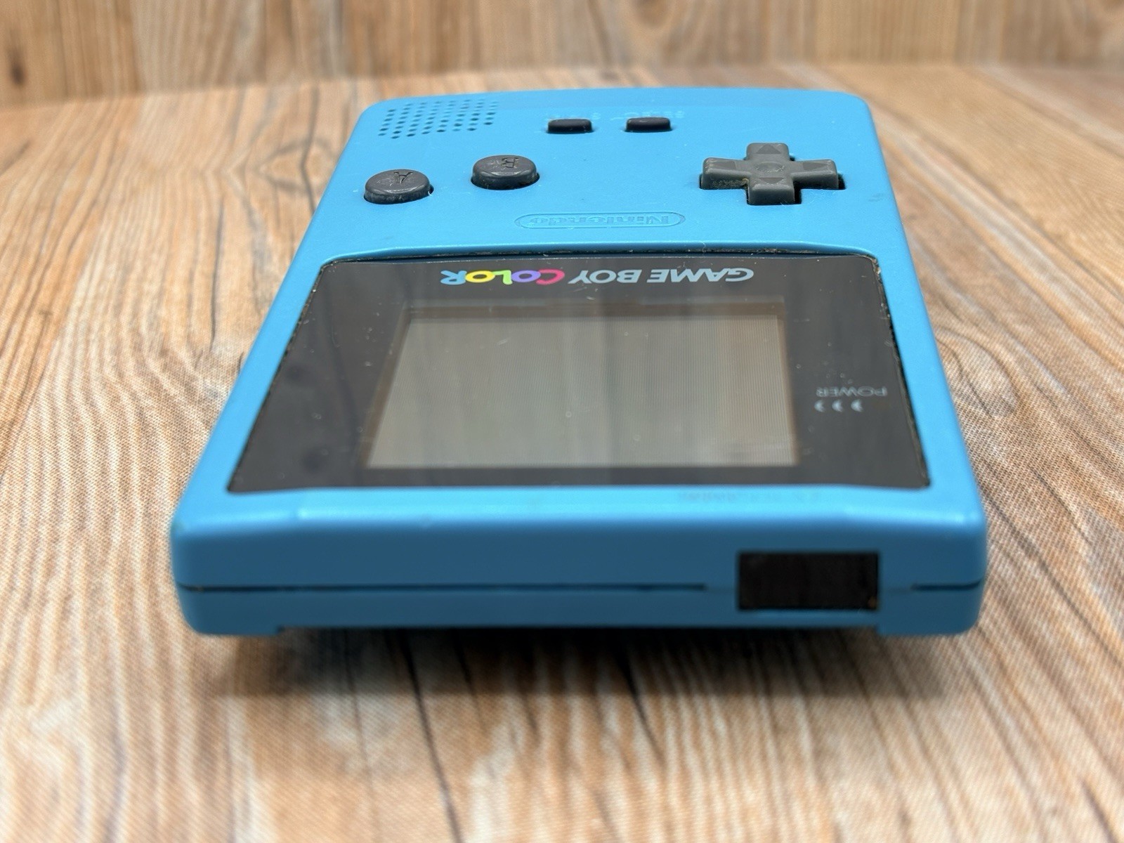 Nintendo Gameboy Color CGB-001 Ocean Ice Teal Handheld Console – Parts or Repair